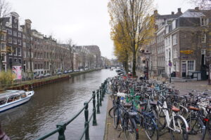 Bikes and Canals in Amsterdam