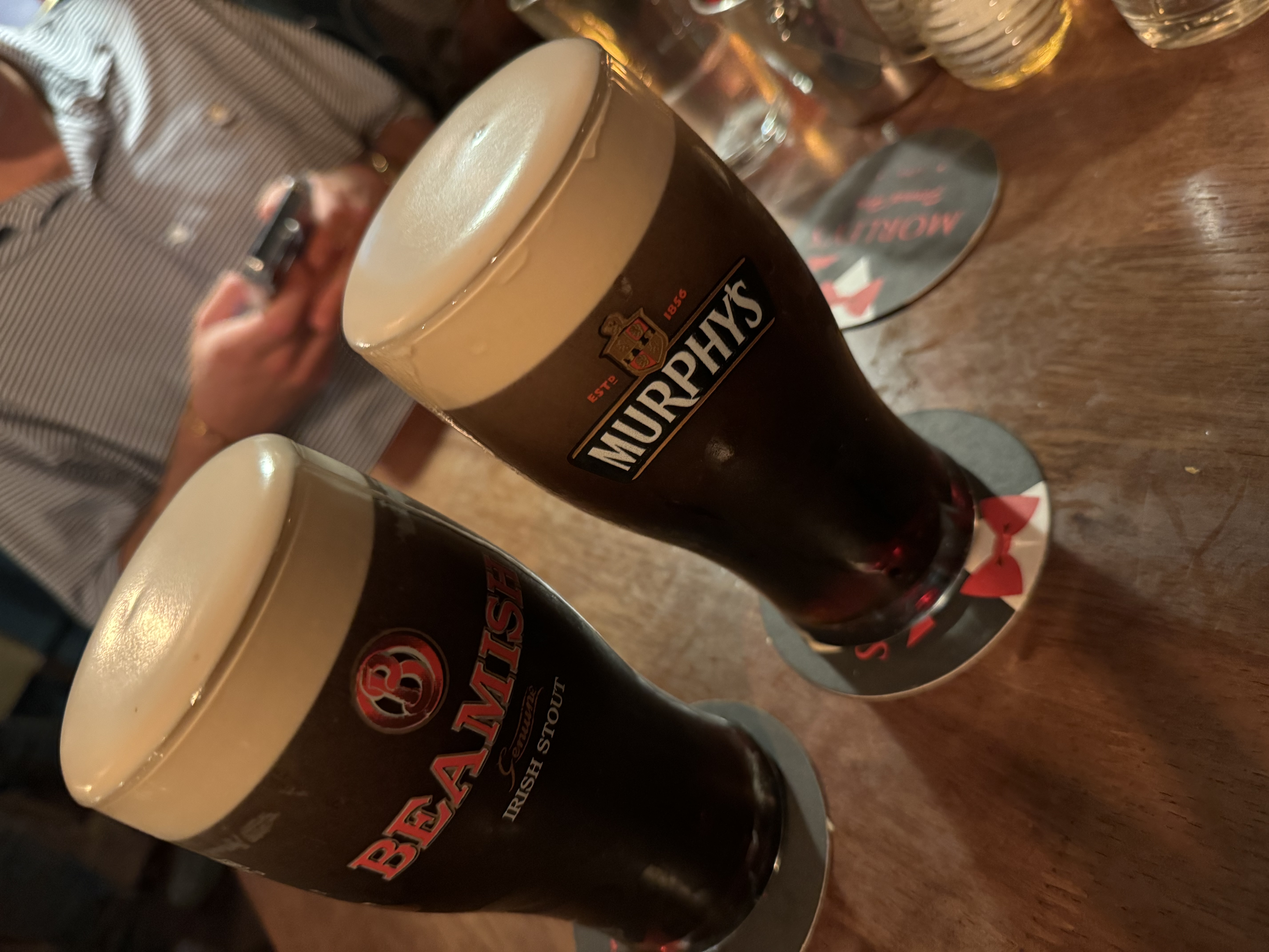 Irish Stout Beer in Cork