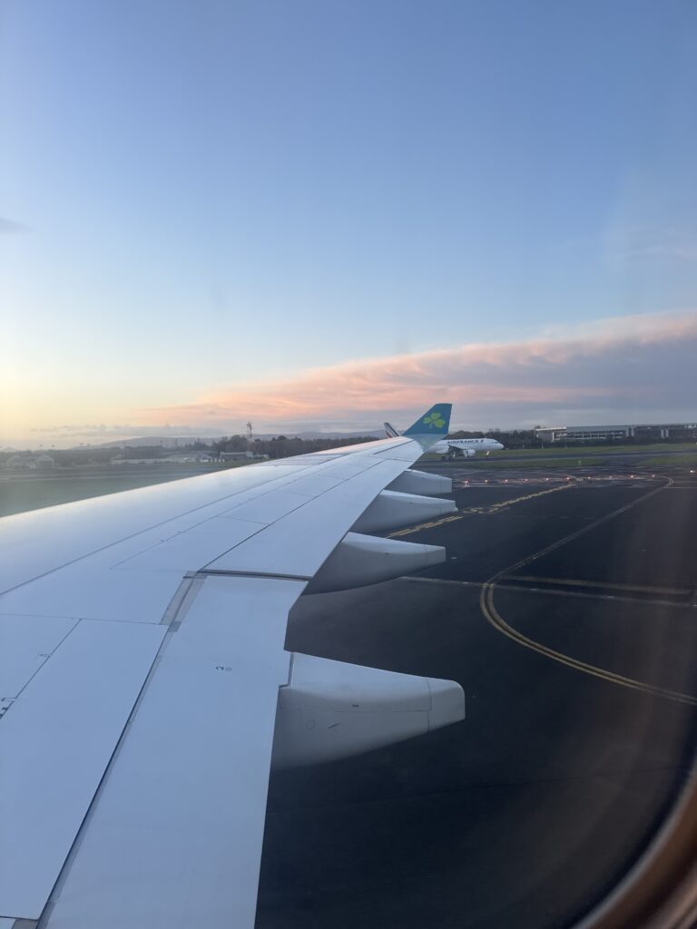 Landing in Ireland